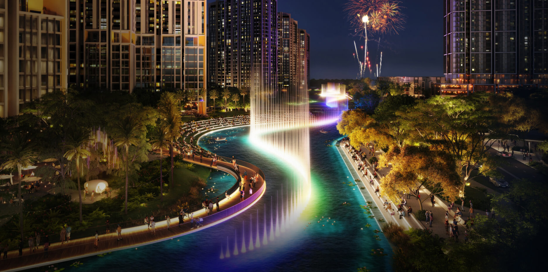 Tien ich ngoai khu the global city 1