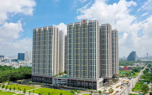 Rổ hàng căn hộ Q7 Riverside view trực diện Sông Sài Gòn mặt tiền đường Đào Trí Quận 7