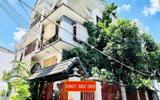 Biệt thự góc 2 mặt tiền Quận 2, 8,5m x 19m, 4 lầu, đường xe hơi vào tận hầm.